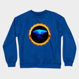 Blue Jelly Fish Crewneck Sweatshirt